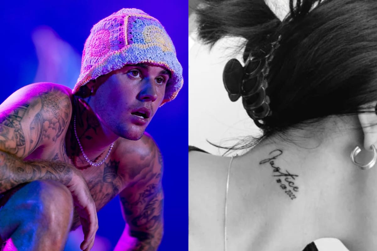 Una fanática de Justin Bieber se tatuó una de las fechas en las que se iba a presentar el canadiense junto al lema "Justice"