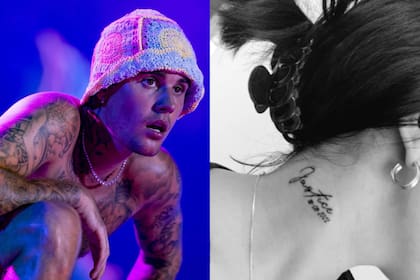 Una fanática de Justin Bieber se tatuó una de las fechas en las que se iba a presentar el canadiense junto al lema "Justice"