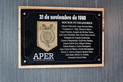 Una fecha clave para la piedra basal de padel argentino: la fundación de la APA el 21 de noviembre de 1988