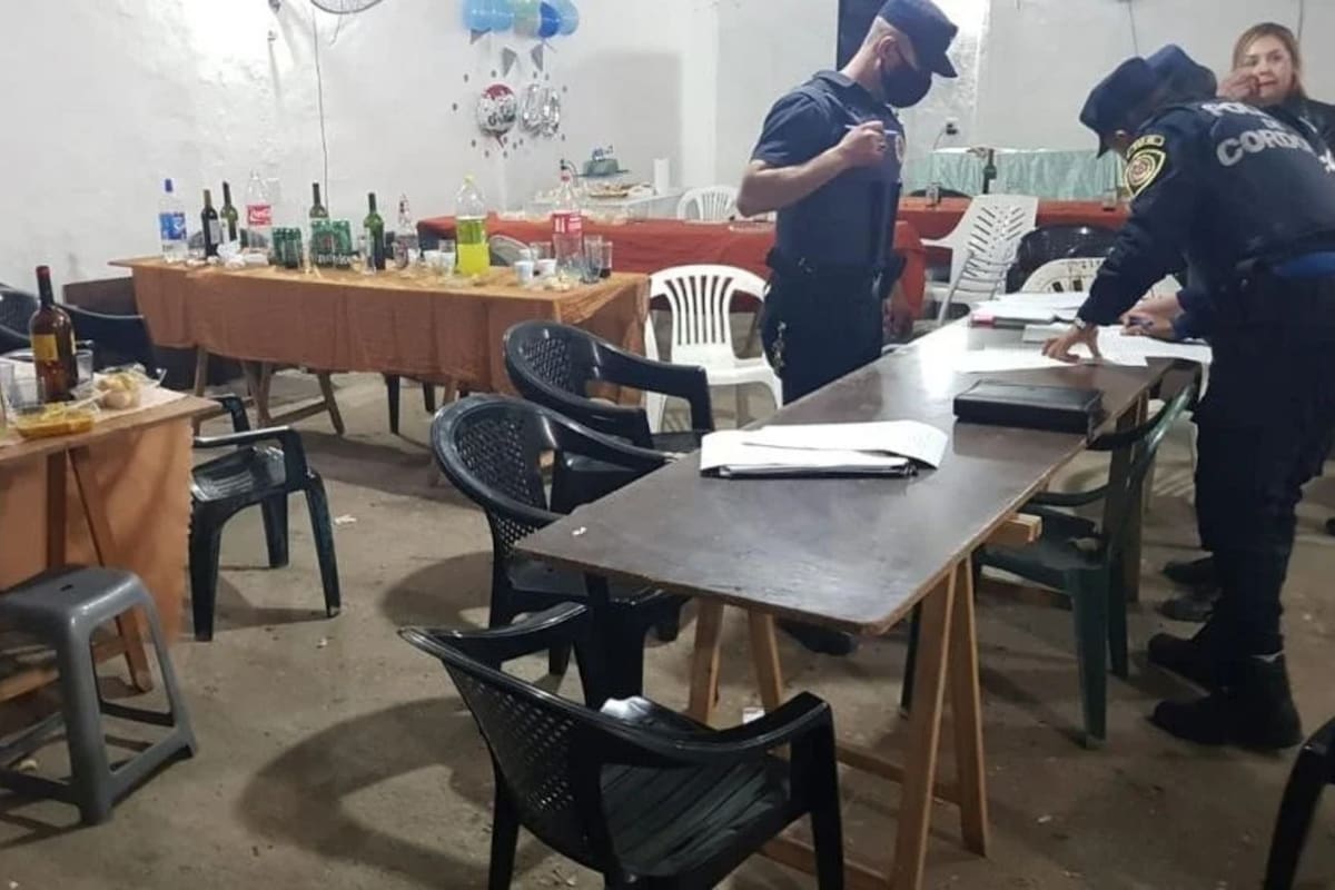 Una fiesta clandestina en San Francisco, foco de contagios en Córdoba
