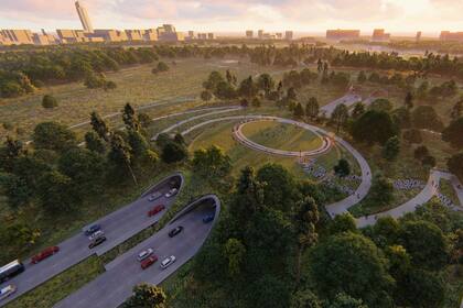 Una firma paisajista tiene una solución para que las autopistas sean más ecofriendly.