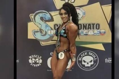 Una fisicoculturista argentina murió en Brasil