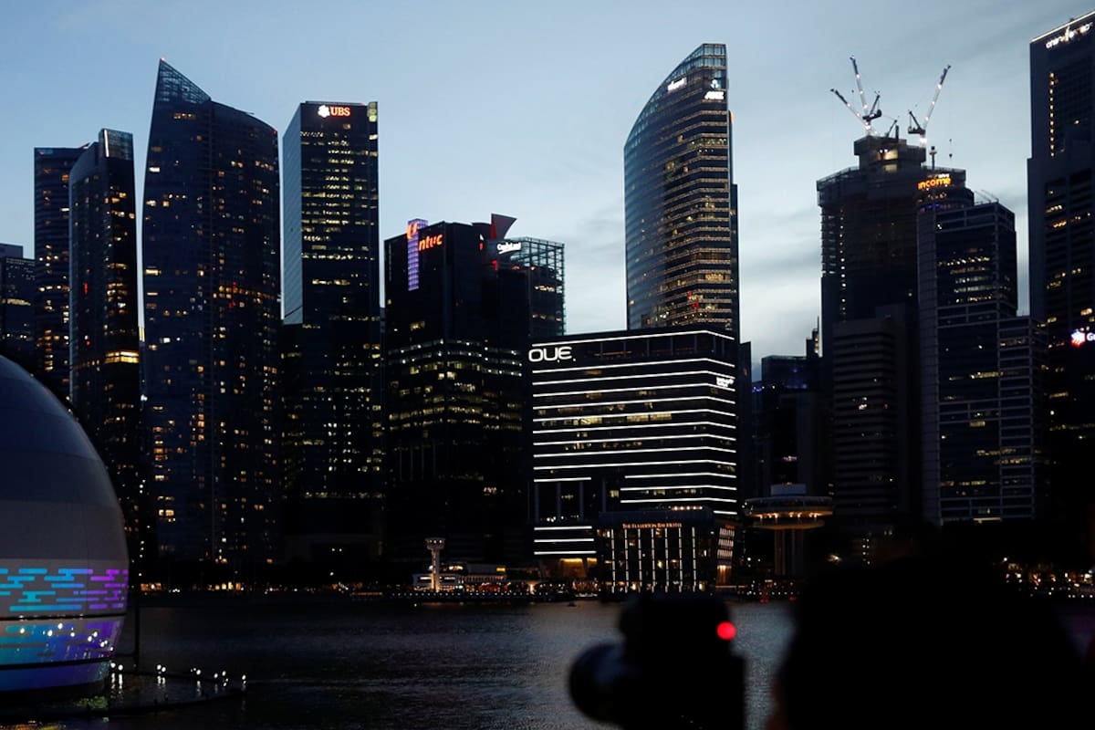 Una flamante tienda de Apple en Singapur captura todas las miradas