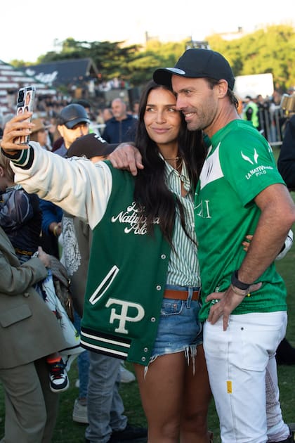 Una fotito para Instagram: Zaira y su campeón.