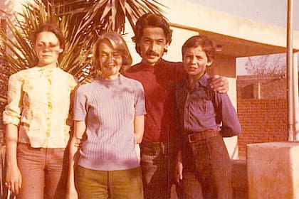 Una foto de 1976, cuando dejaron Córdoba para instalarse en Buenos Aires