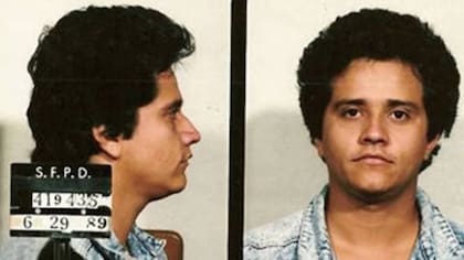 Una foto de archivo de la DEA muestra a un joven Nemesio Rubén Oseguera Cervantes, más conocido como "El Mencho"