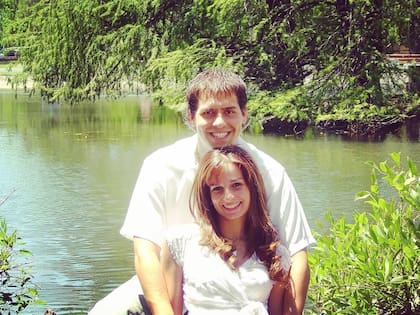 Una foto de cuando eran novios
