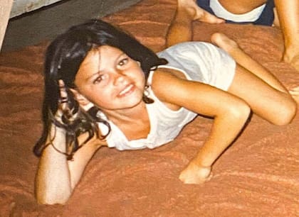 Una foto de Jujuy Jiménez de niña