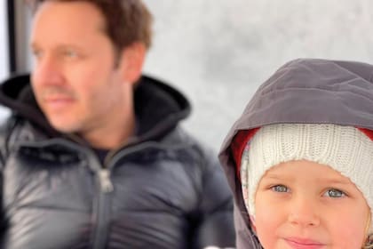 Una foto del actor junto a su hija Magnolia.