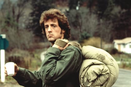 Una foto retro de Sylvester Stallone en el papel de Rambo (Foto: Archivo)
