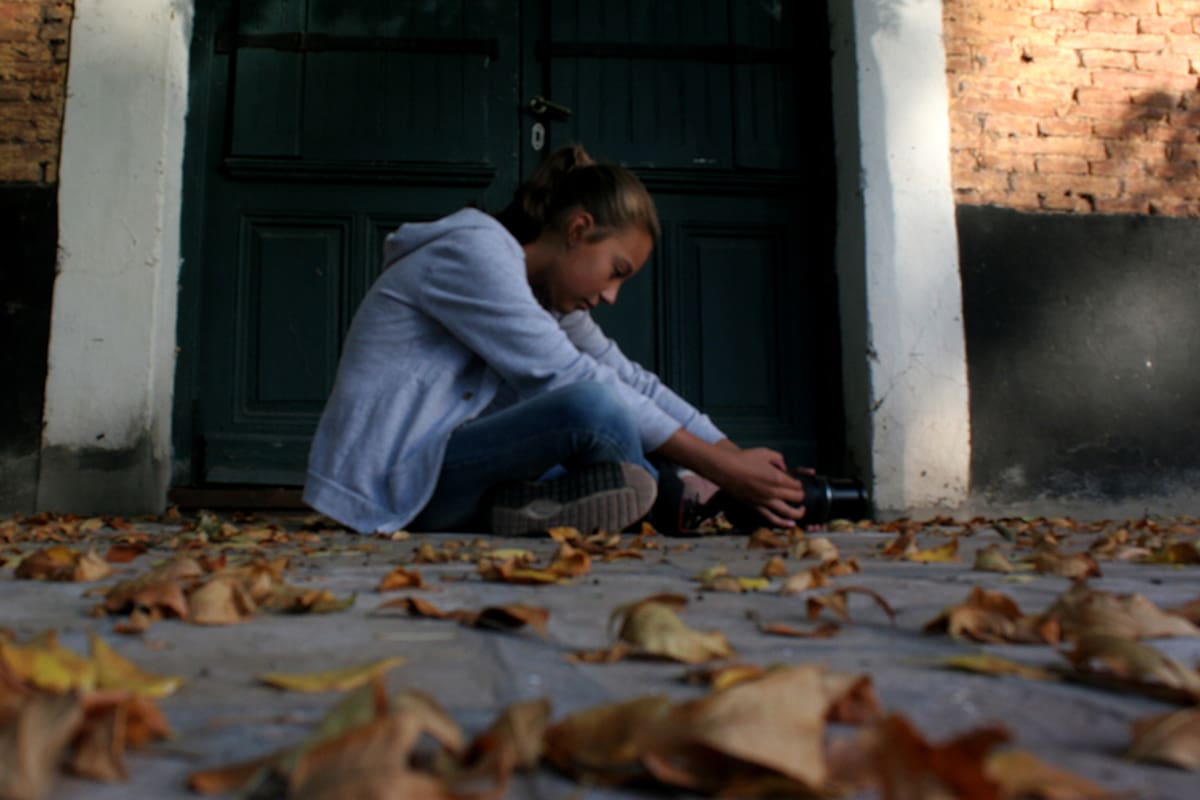 Una foto tomada por Natalí, alumna del Taller de fotografía para chicos de pueblos rurales Ojos de Campo