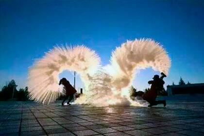 Una fotografía del mismo fenómeno publicada en 2016