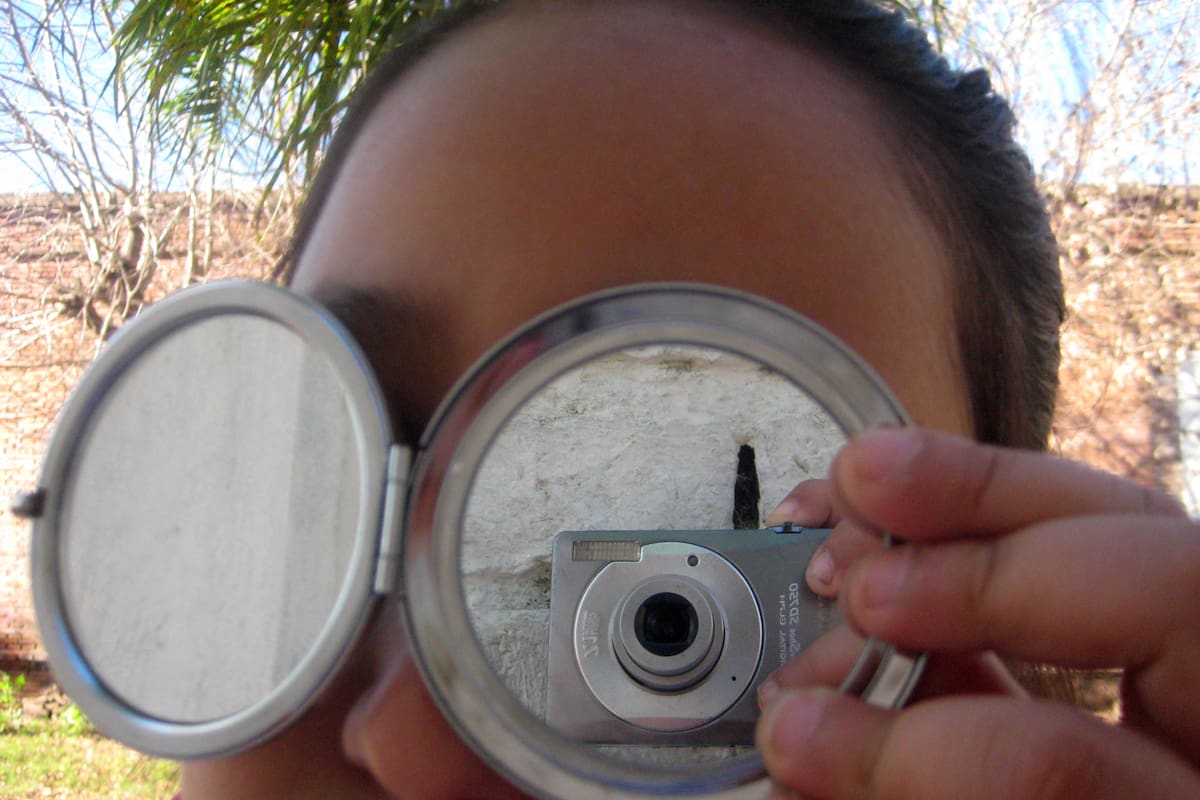 Una fotografía tomada por Ana Belén, alumna del taller de fotografía para chicos Ojos de Campo