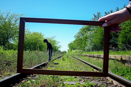 Una fotografía tomada por Jennifer, de 9 años, que vive en Franklin y es alumna del taller de foto en pueblos urbanos