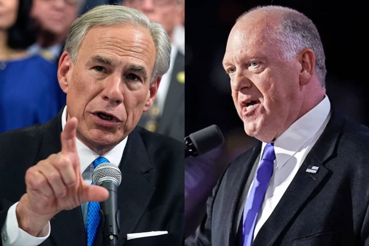 Una frase de Homan sobre el uso de hoteles para migrantes se viralizó y fue celebrada públicamente por el gobernador de Texas, Greg Abbott