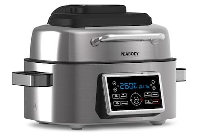 Una freidora de aire con grill AFG01IX de Peabody
