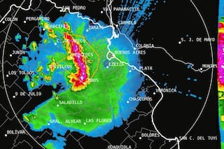 Ya diluvió en varios puntos de Buenos Aires y se espera que la tormenta llegue con fuerza al AMBA