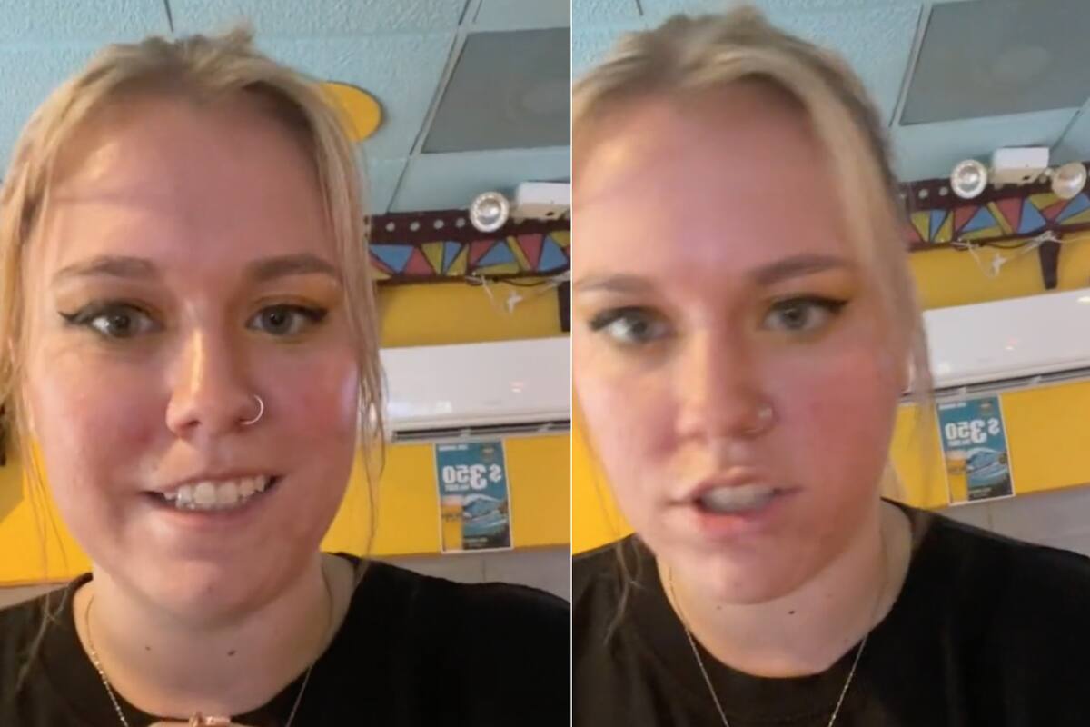 Una gerente de un restaurante muestra qué hace cuando un cliente no deja propina