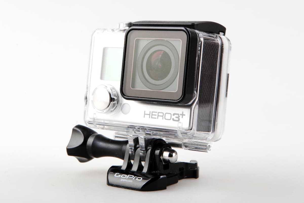 Una GoPro Hero3 de 2012, el modelo que transformó a la compañía en un sinónimo de cámaras de acción