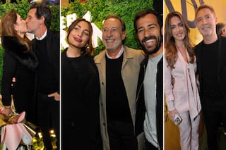 De la noche especial de Guillermo Francella a los besos de Andrea Frigerio y la salida de Adrián Suar y su novia
