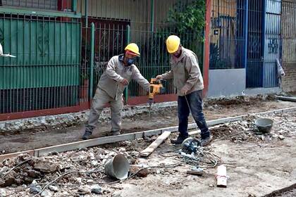Una gran parte de estas obras tienen como objetivo arreglar cunetas y veredas.