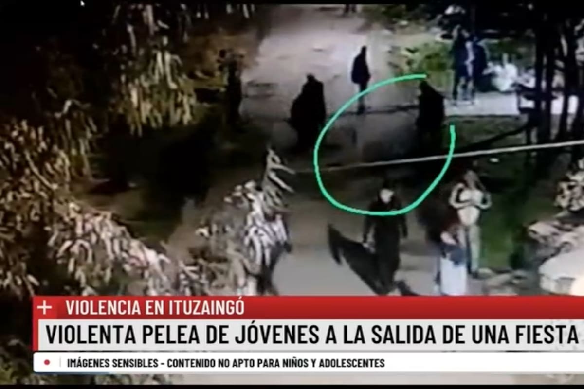 Una gran pelea se dio a la salida de un boliche, tres chicos fueron internados