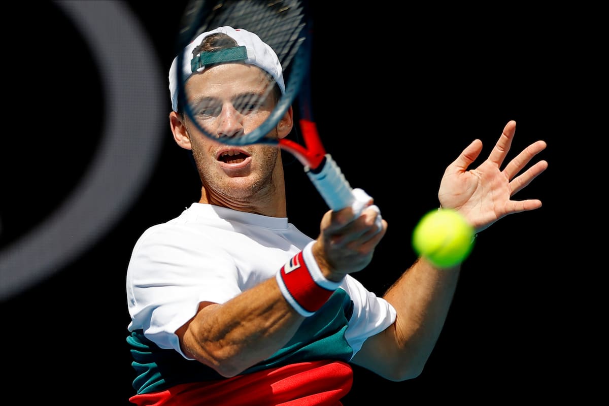 Una gran prueba para Diego Schwartzman ante un múltiple ganador de torneos grandes como Djokovic