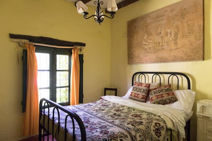 Una habitación de la posada rural Santa Catalina