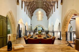 Una iglesia de Galés fue reconstruida en una casa con amenities