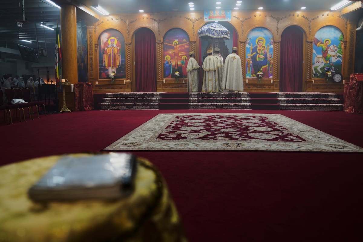 Una iglesia etíope en Washington preserva un idioma antiguo y la tradición ortodoxa