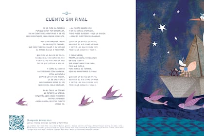 Una ilustración de Estrellita Caracol para el libro "A cocochito", de Canticuénticos