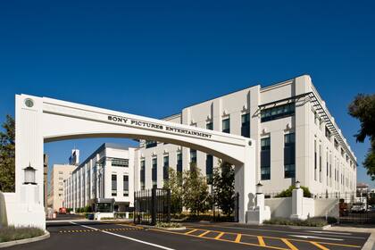 Una imagen actual de los estudios de Sony Pictures (el nombre actual de Columbia) en Culver City, Los Angeles