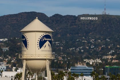 Una imagen clásica de los estudios Paramount, emplazados en el corazón de Los Angeles