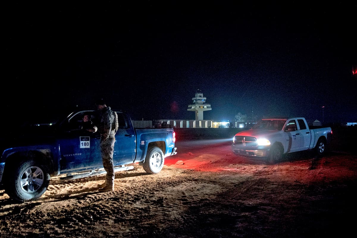 Una imagen de archivo de diciembre de 2018 que muestra la base Al-Asad al oeste de Irak