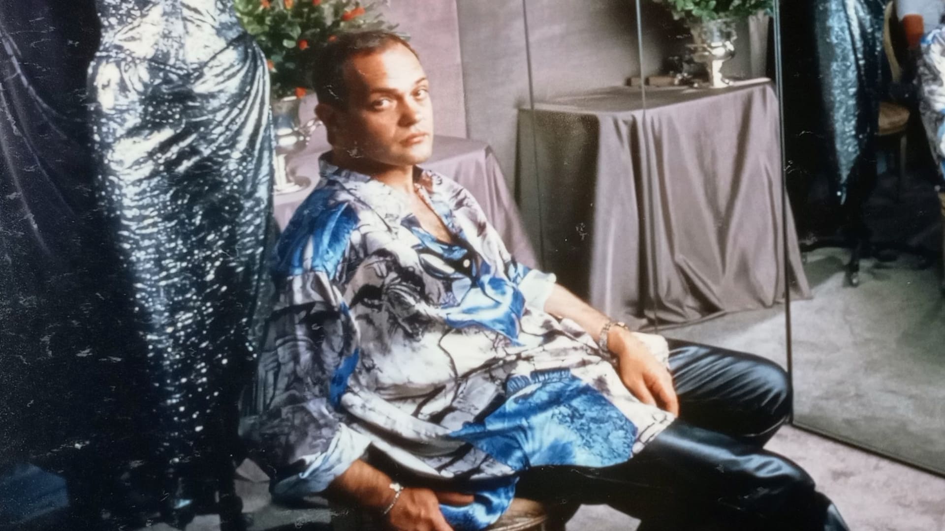 Una imagen de Juan Risuelo de su archivo, en West Hollywood, en la década de 1980