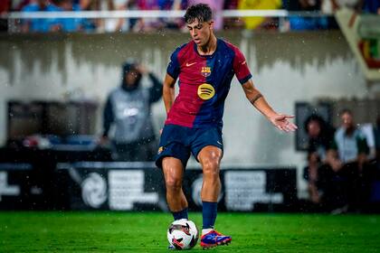 Una imagen de la clase de Marc Bernal