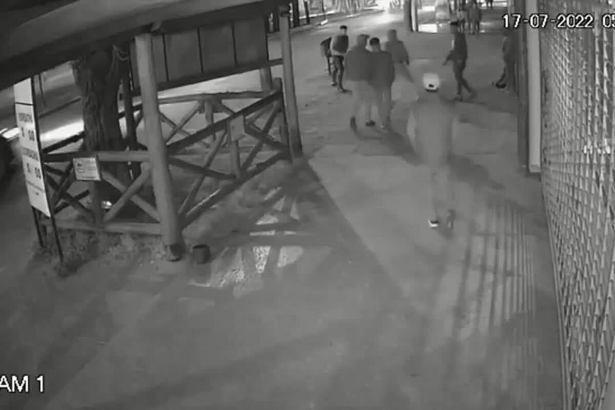 Una imagen de la pelea mortal