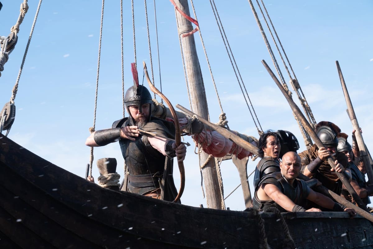 Una imagen de la pelicula La Odisea, de Christopher Nolan