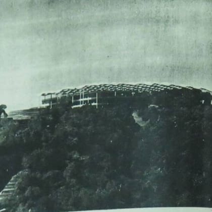 Una imagen de lo que sería el centro comunal de la Ciudad Universitaria, donde habría espacios de administración, de recreación y proveedurías para los habitantes del lugar