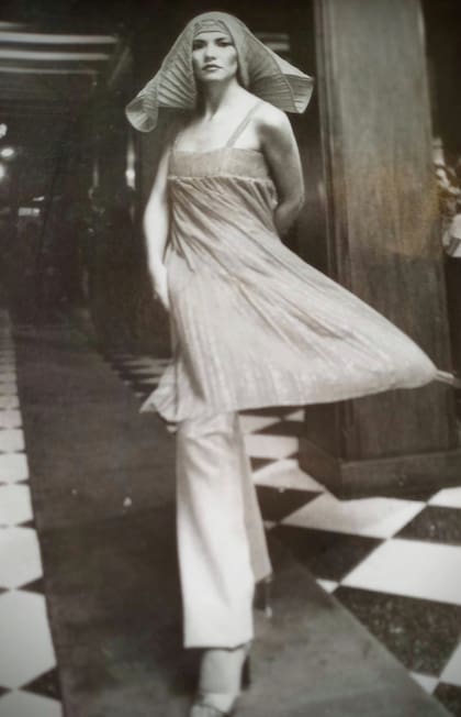 Una imagen de los desfiles de Risuelo en el Claridge Hotel