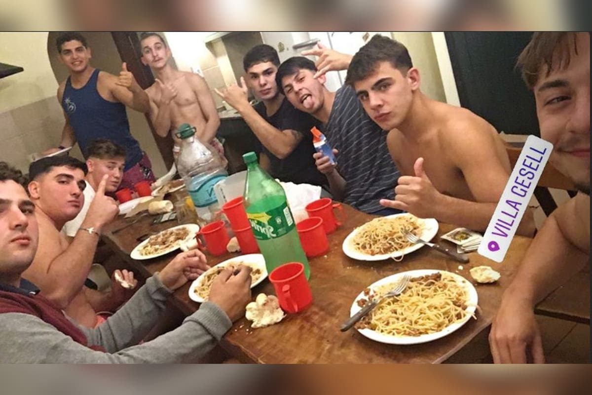 Una imagen de los jóvenes detenidos tras la muerte de Fernando Baez Sosa