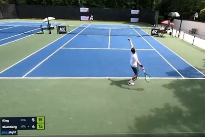 Una imagen de un partido transmitido a través de una cámara automática por PlaySight