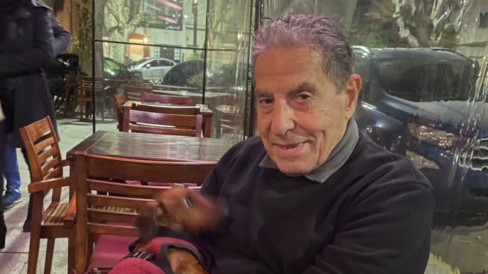 Una imagen del ex juez Hernán Bernasconi hoy, a sus 77 años