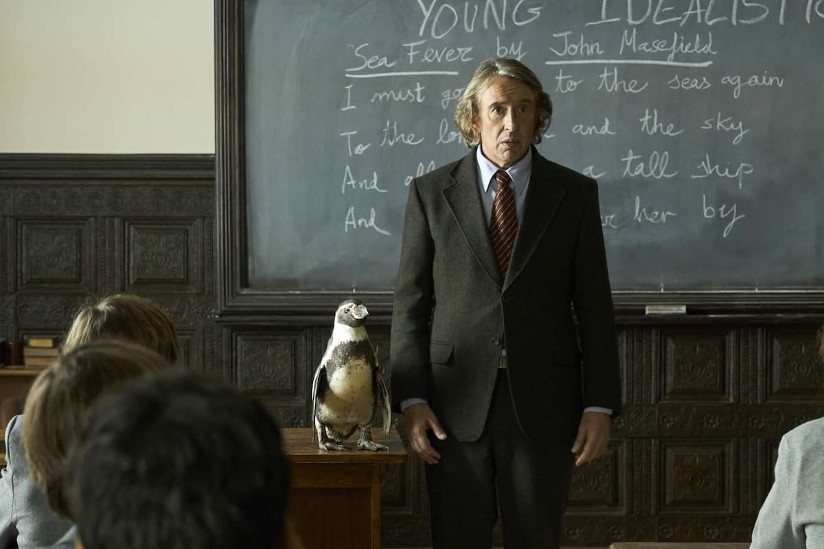 Una imagen del film The Penguin Lessons