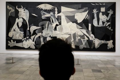El "Guernica", expuesto en el Museo Reina Sofía de Madrid