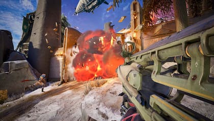 Una imagen del juego Highguard, disponible para PC en Steam, PS5 y Xbox