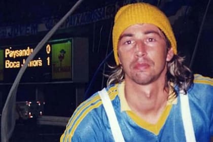 Una imagen del pasado de Adrián Napolitano, siguiendo a Boca