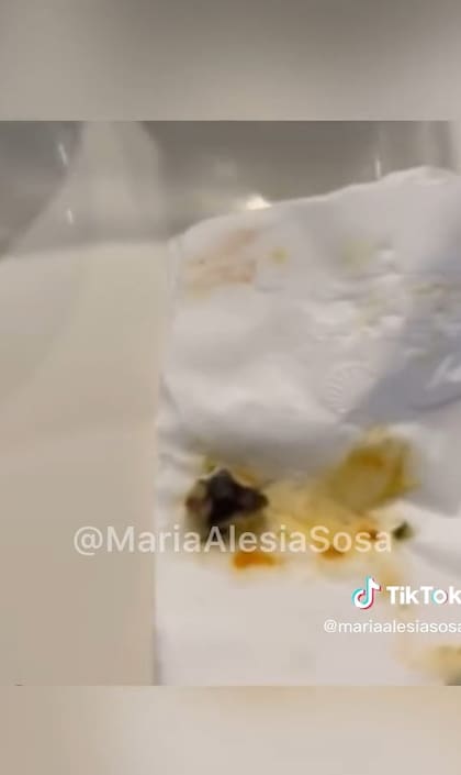 Una imagen del ratón que encontró la consumidora afectada en su comida