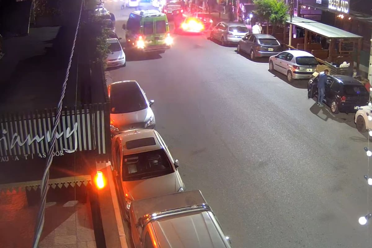 Una imagen grabada en las afueras de Le Brique después del incidente