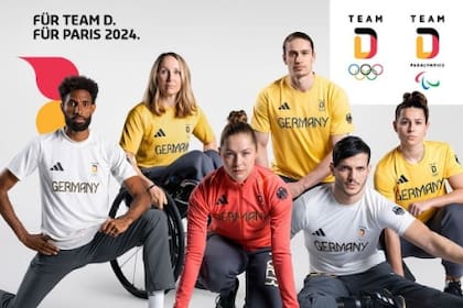 Una imagen publicitaria del equipo olímpico alemán, que arregló con TikTok